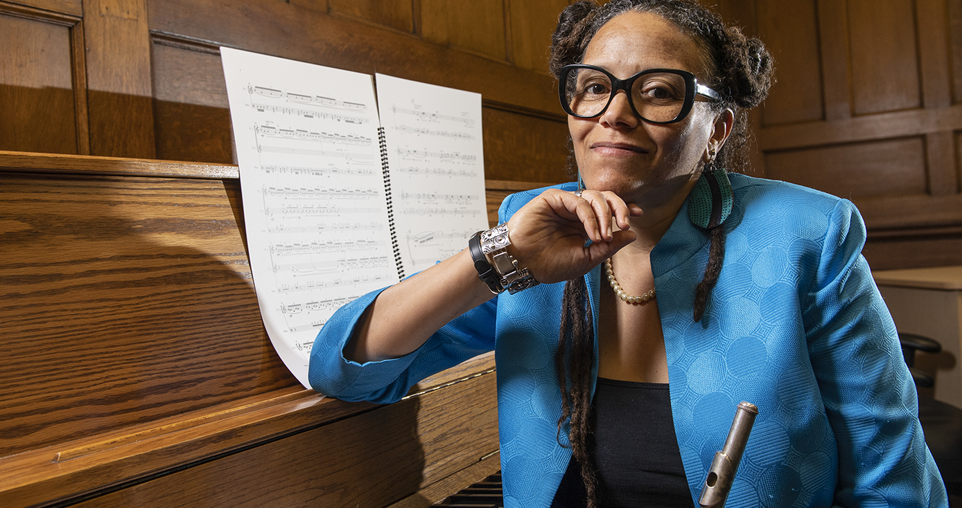Nicole Mitchell, Pitt’s new William S. Dietrich II Endowed Chair in Jazz Studies