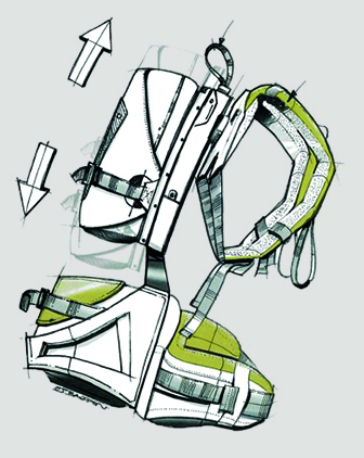 an illustration of the backpack