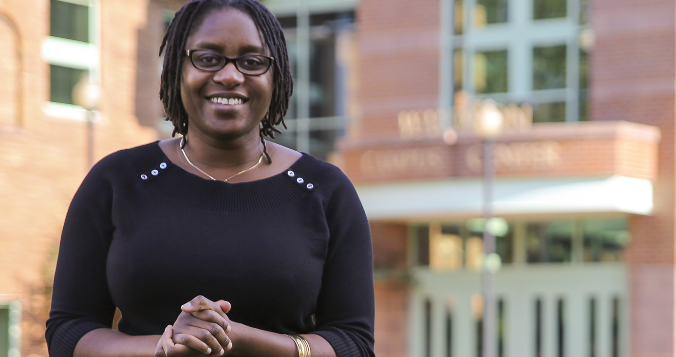 Tinukwa Boulder in a black shirt