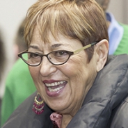 Toi Derricotte in a gray jacket