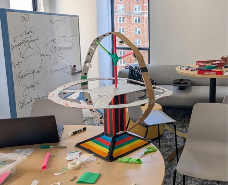 Board game created by Quantum camp