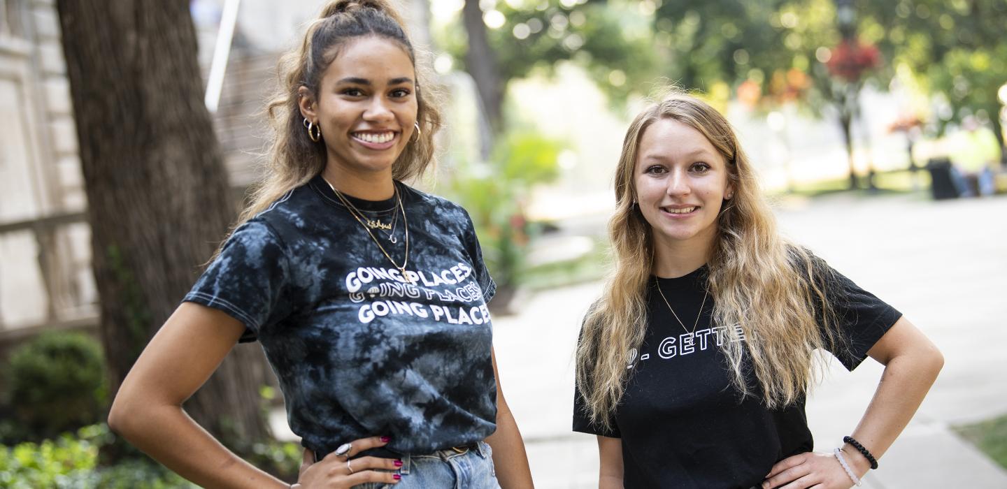 Ceari Robinson and Angel Albright-Sexton 