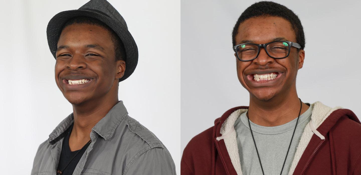 Craig Hayes smiling in before and after photos
