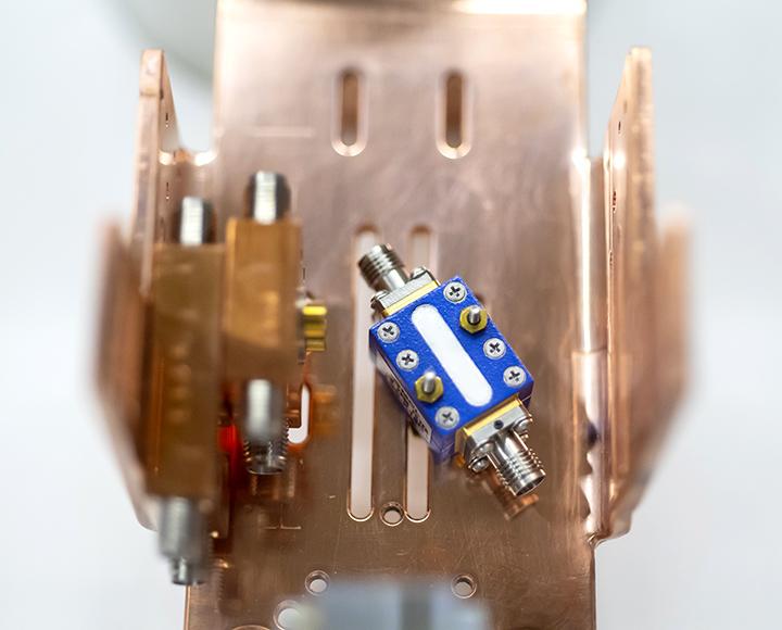 Small project made from copper in machine lab.