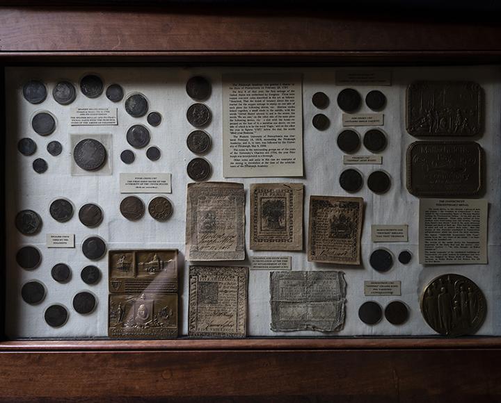 coins and early bank notes