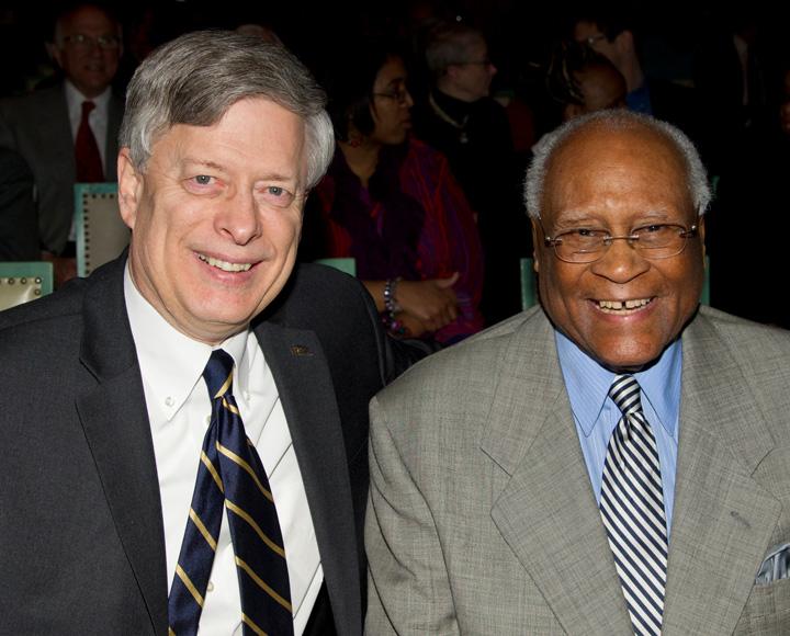 Mark Nordenberg and Herb Douglas