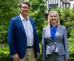 Robert Gregerson and Nicola Foote 