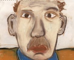 Self-portrait of August Wilson 