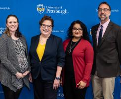 Shannon DeMateo, Liz Adams, Anita Persaud and Michael Meyer