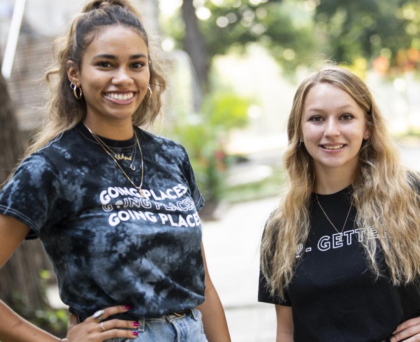 Ceari Robinson and Angel Albright-Sexton 