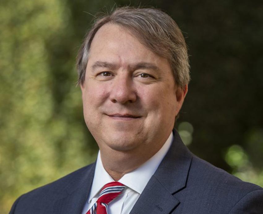David Brown wearing suit