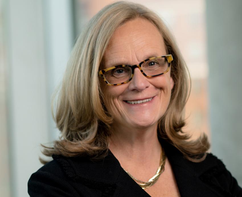 Vesterlund in a black blazer