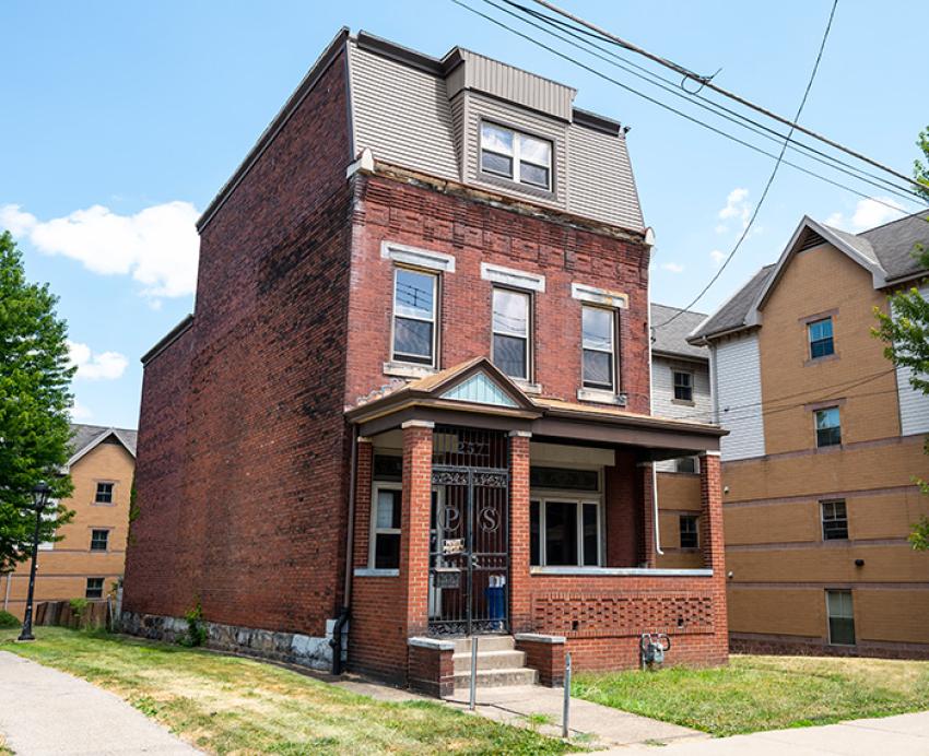 A brick house