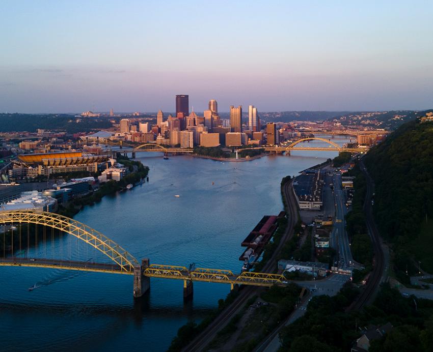 The city of Pittsburgh