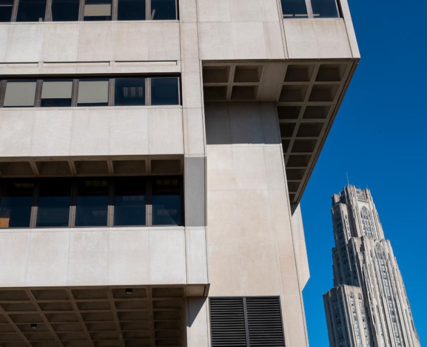 Posvar Hall and the Cathedral of Learning