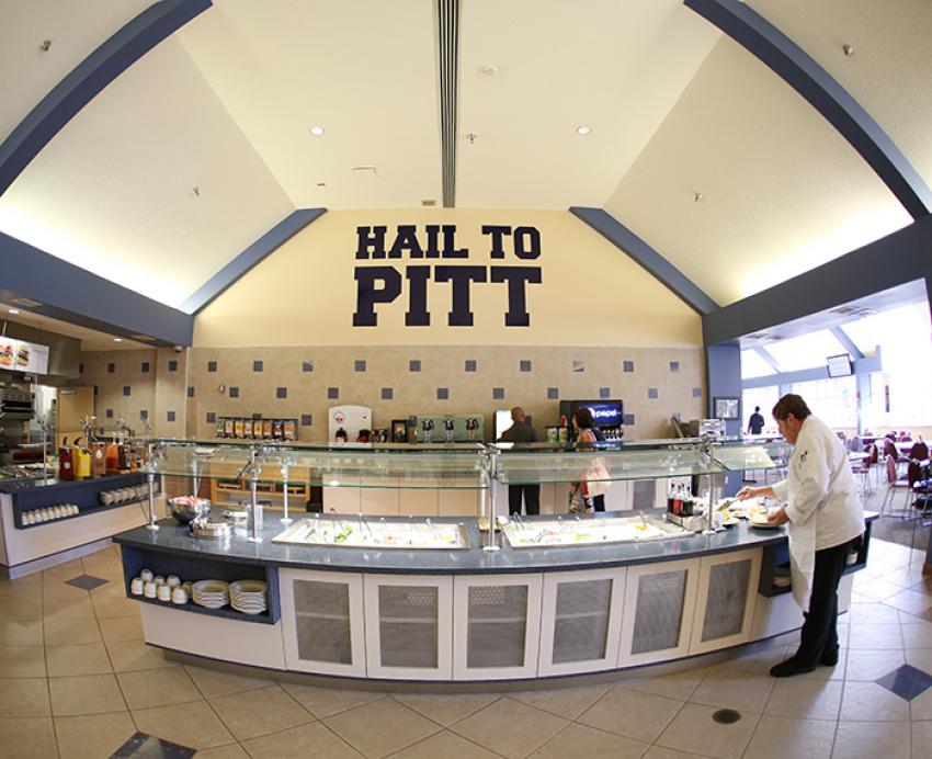 The Pitt-Greensburg dining hall
