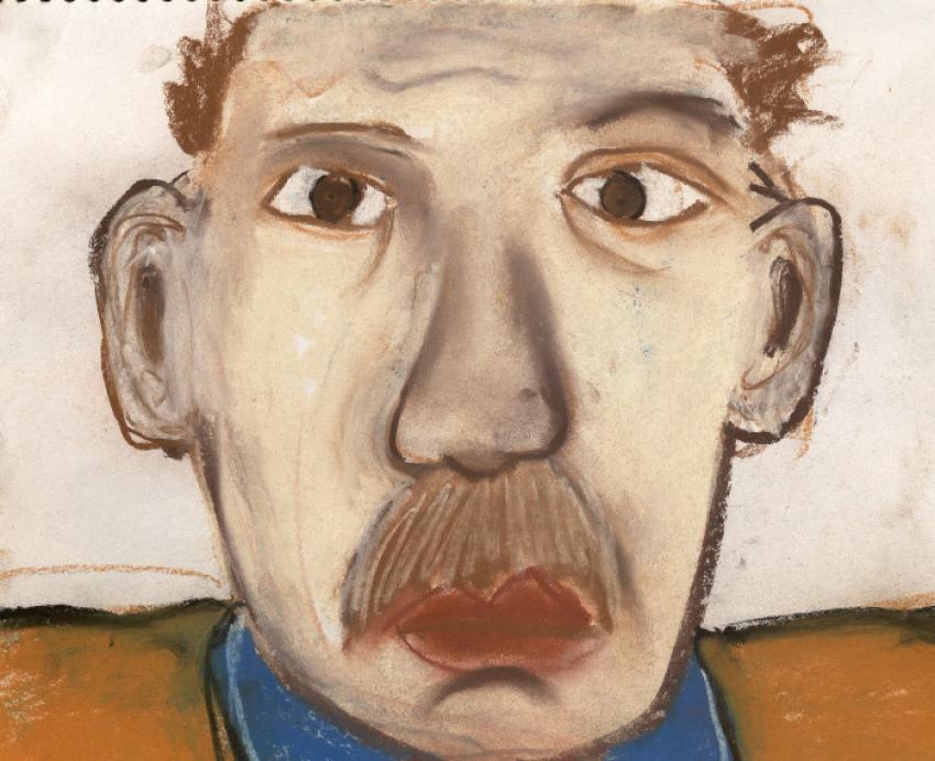 Self-portrait of August Wilson