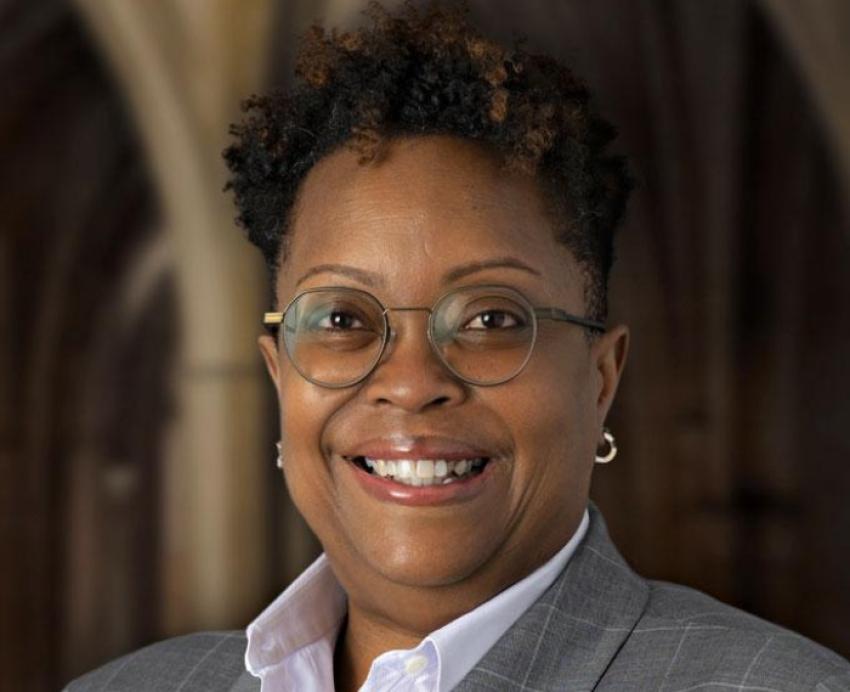 Portrait of Geovette Washington.