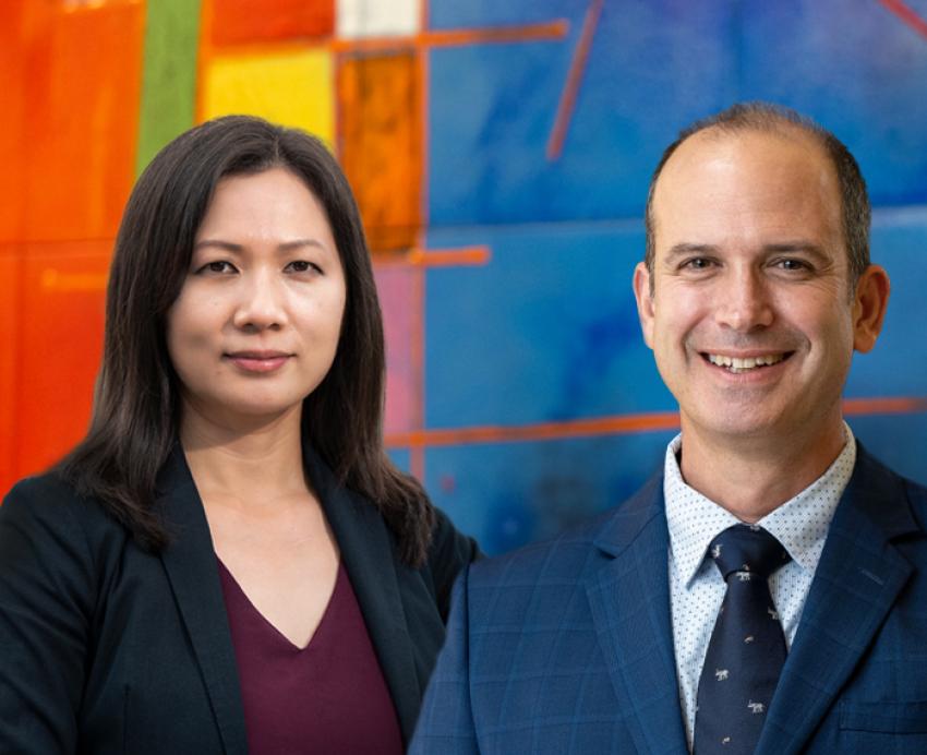 Yuan Li and Juan Toboas