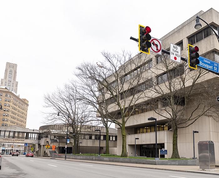 Barco Law Building exterior