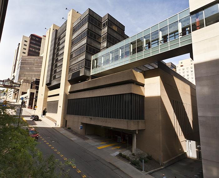 Victoria Building exterior bridge during daytime