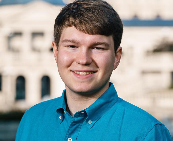 Portrait of Devin DePamphilis.
