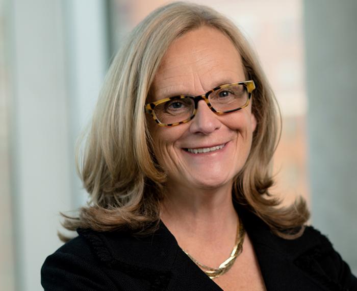Vesterlund in a black blazer