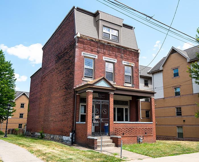 A brick house