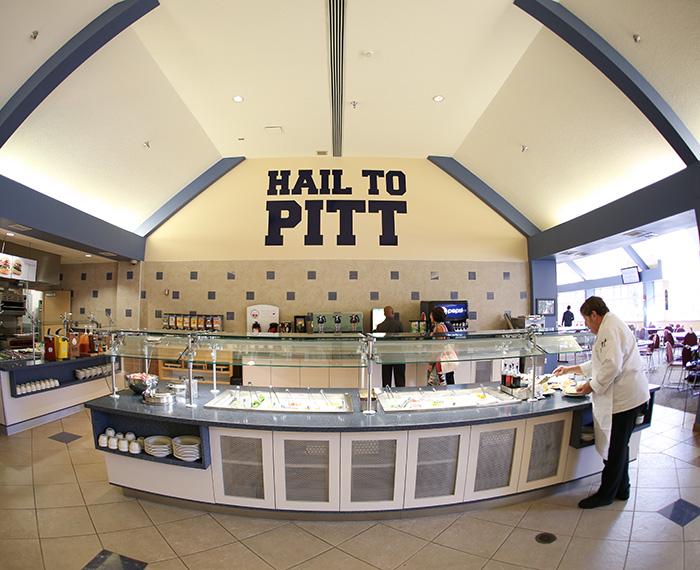 The Pitt-Greensburg dining hall