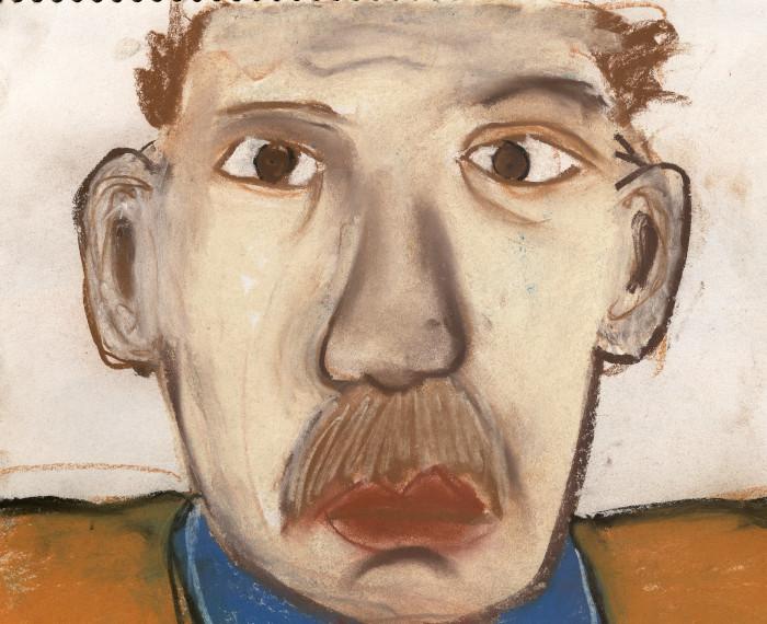 Self-portrait of August Wilson