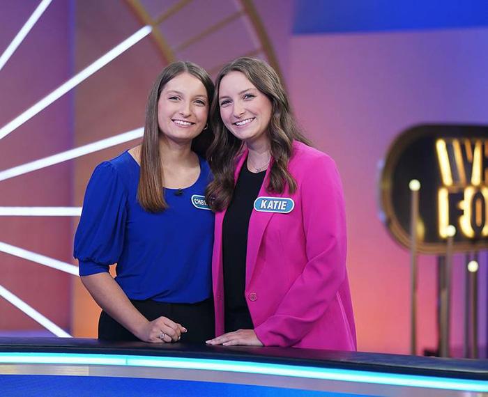 The Currie twins on Wheel of Fortune