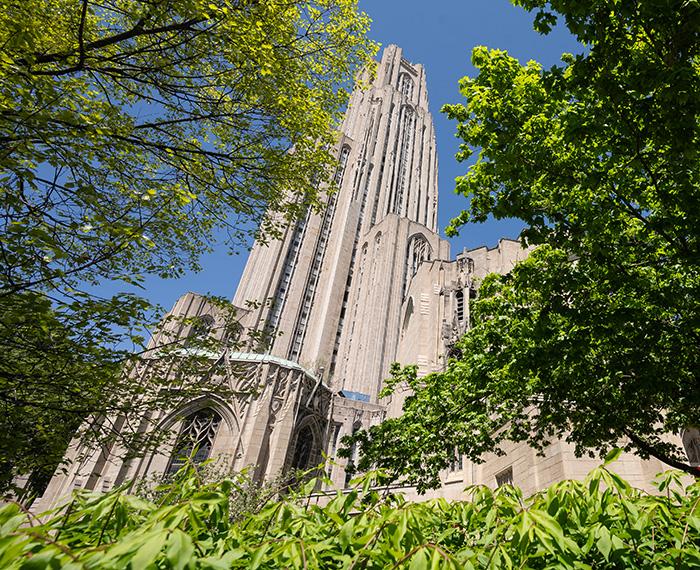 Cathedral of Learning in Summer
