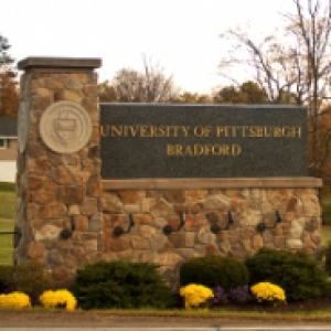 Pitt–Bradford monument sign