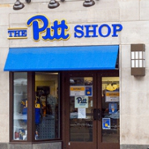 The outside of The Pitt Shop