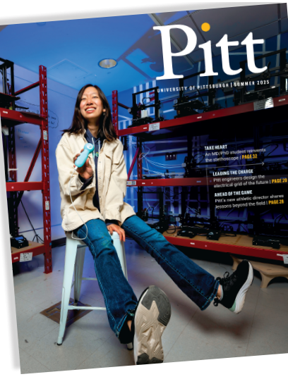 Pitt Magazine Summer 2025 cover